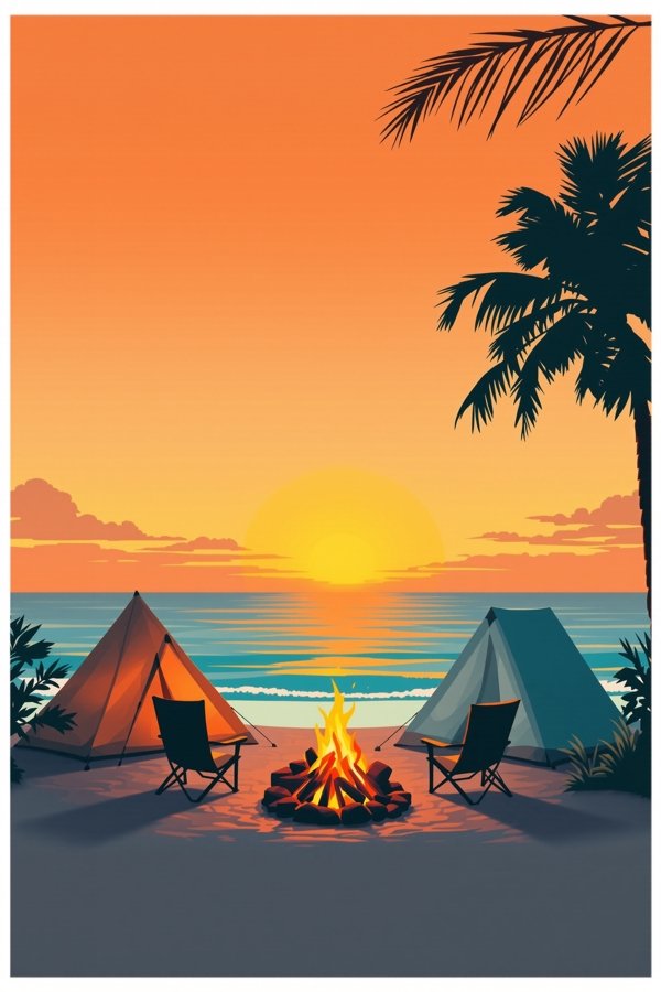 周末去露营 天美视频同步更新海报
